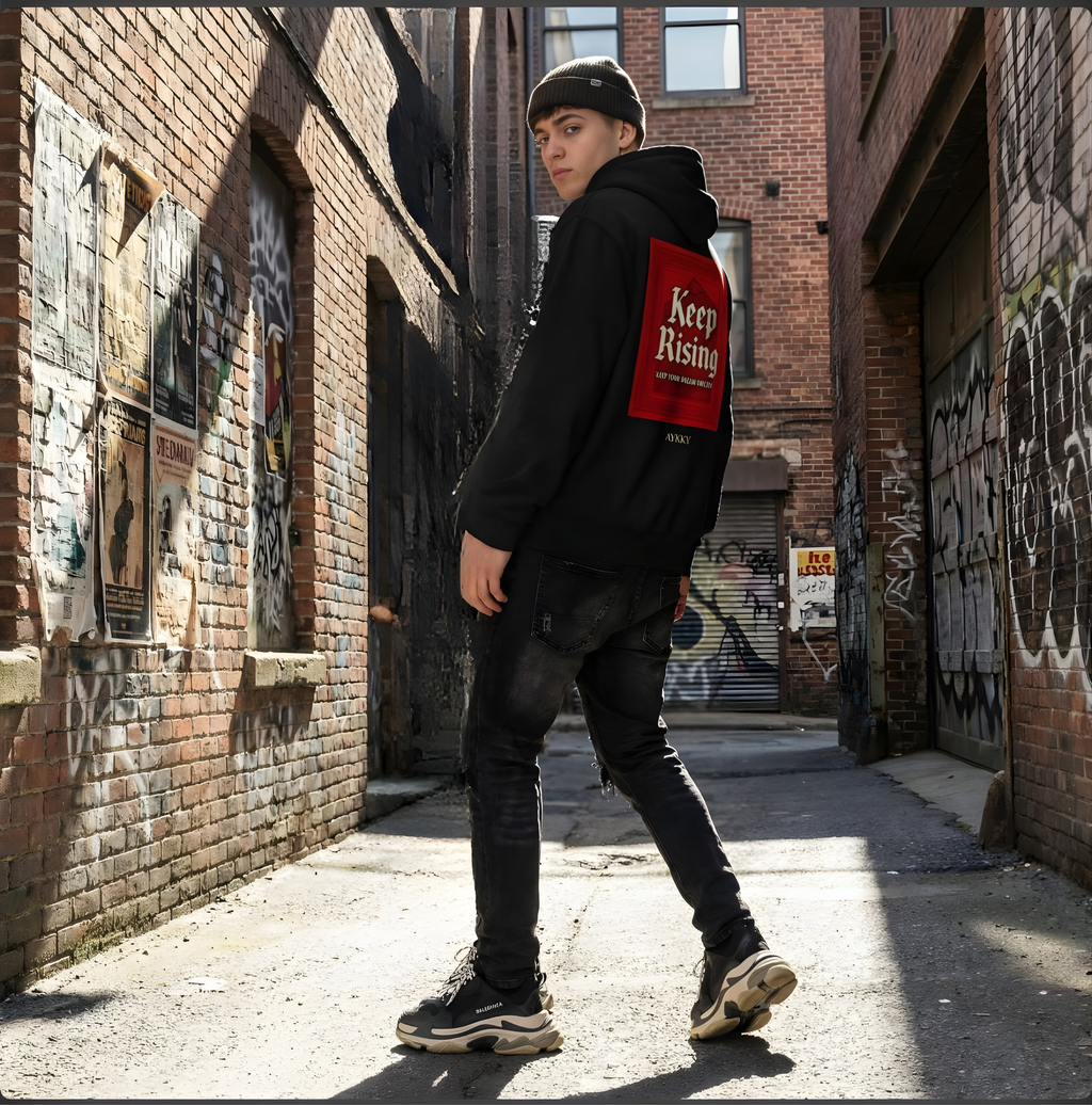 KEEP RISING HOODIE