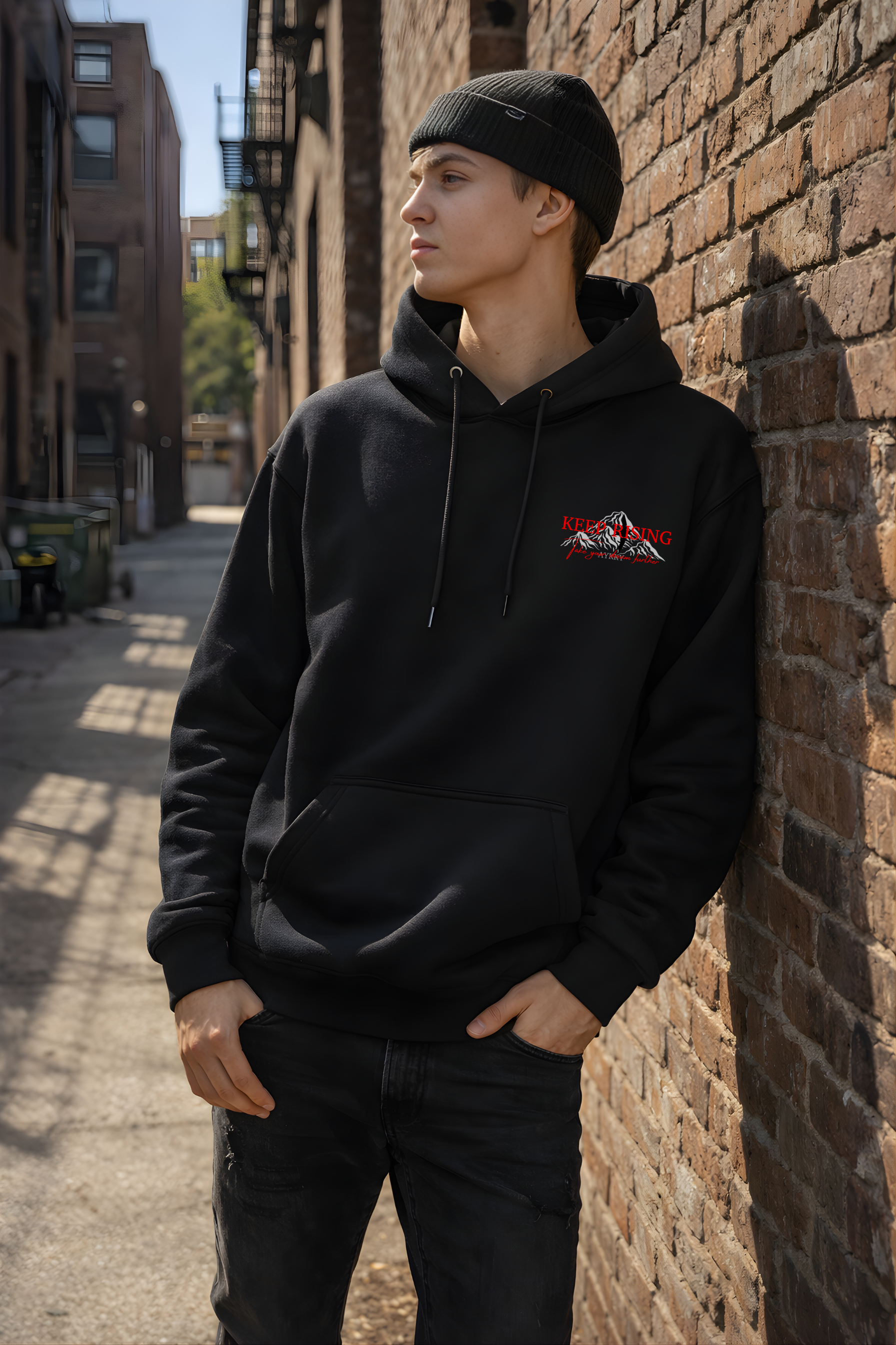KEEP RISING HOODIE